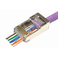 MicroConnect Modular EZ Plug RJ45 8P8C - Reliable High-Performance Networking Solution (KON506-50EZ)
